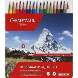 Lapices Color Caran D'ache Prismalo Aquarelle X 18
