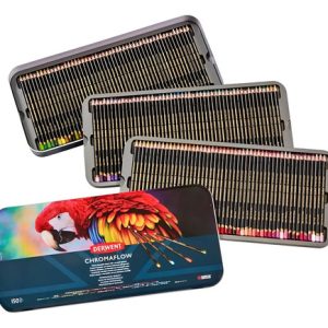 Set De Lapices X 150 Colores Lata Metal Derwent Chromaflow