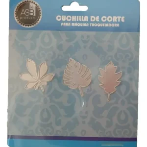 Scrapbooking Troqueles Hojas De 5 Cm 3 Piezas