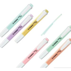 Resaltador Pastel Stabilo Swing Cool 6 Unidades Surtidas