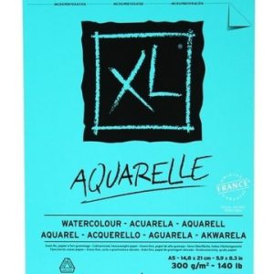 Block Canson Xl Aquarelle 300 Grs A5 20 Hojas