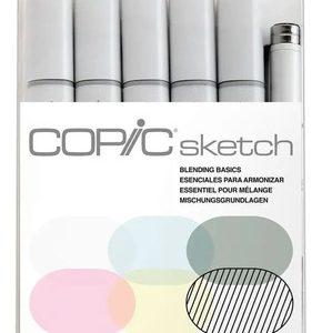 Marcadores Copic Sketch X 5 Blending Basics + Multiliner