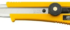 Cortador Cutter Seguridad Olfa L-2 Mango Antideslizante 18mm Papel Cartón