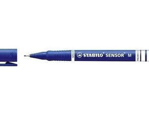 Microfibra Stabilo Sensor Azul 0.7 Mm Tinta Base Agua Unidad