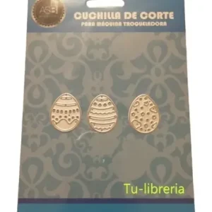 Scrapbooking Troqueles Huevo Pascua 26x32 3 Piezas