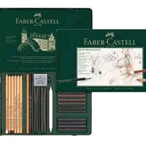 Faber Castell Pitt Monochrome Lapices Set X 33 Elementos