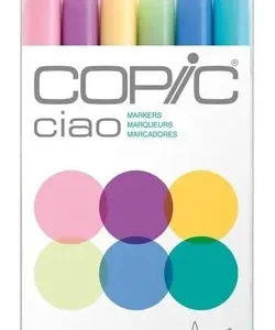 Marcadores Copic Ciao X 6 Pastel Tone Doble Punta