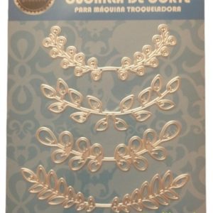 Scrapbooking Troqueles Set Ramitas 112x110 Mm 4 Piezas
