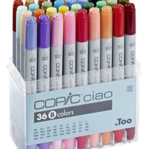 Marcadores Copic Ciao X 36 B Doble Punta