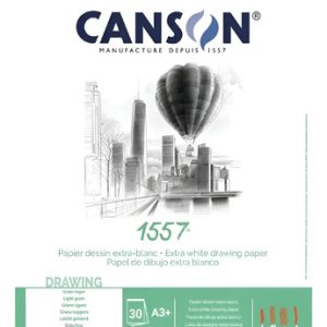 Block Canson 1557 Espiralado 180 Grs A3 30 Hojas