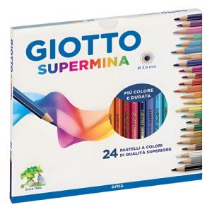 Lapices Giotto Supermina X 24 Colores