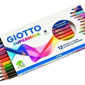 Lapices Giotto Supermina X 12 Colores