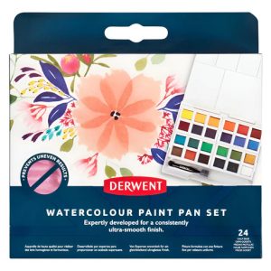 Set De Acuarelas X 24 Colores Derwent Alta Pigmentacion