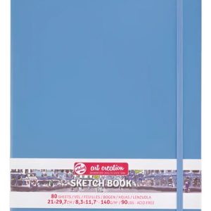 Cuaderno Sketch Art Creation Celeste 140 Gr 21x29,7 Cm 80 H