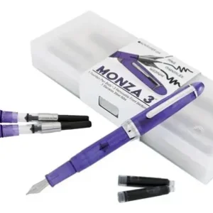 Lapicera Pluma Fuente Monteverde Monza 3 Violeta Color De La Tinta Carga