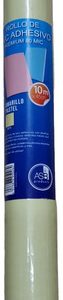 Rollo Pvc Autoadhesivo Color Pastel 10 Mts X 45 Cm Asb