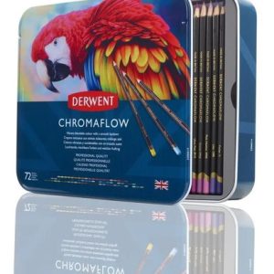 Derwent Chromaflow Lapices X 72 Colores Lata