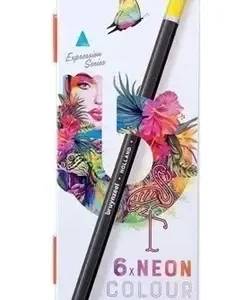 Lapices Bruynzeel Expression Neon X 6 Lata