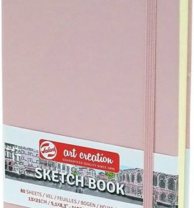 Cuaderno Sketch Art Creation Rosa 140 Grs 13 X 21 Cm 80 Hs.
