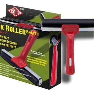 Rodillo Grabado Caucho Epdm Essdee 15cm Resistente A Solventes Foto