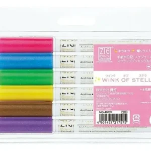 Marcadores Kuretake Wink Of Stella X 6 Colores Glitter