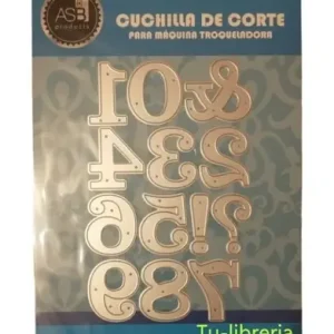 Scrapbooking Troqueles Numeros 45 X 50 13 Piezas
