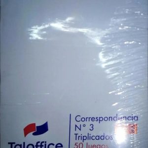 Talonario De Correspondencia Nro.3 Triplicado