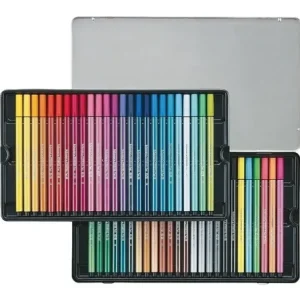 Marcadores Stabilo Pen 68 X 50 Lata Metalica