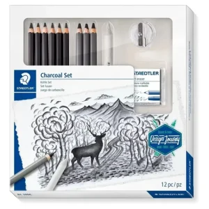 Set Carbonilla Staedtler X 12 Piezas