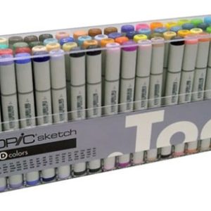 Marcadores Copic Sketch X 72 Linea D Doble Punta