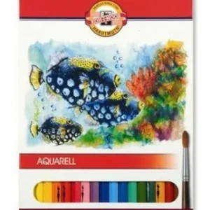 Lapices Koh-i-noor Acuarelable X 36 Escolar