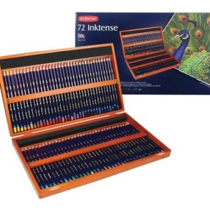 Lapices Derwent Inktense X 72 Colores Caja De Madera