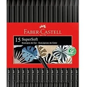 Set De 15 Lapices Faber Castell Ecolapices Supersoft Neutros