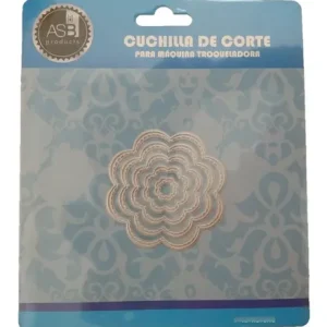 Scrapbooking Troqueles Flore 7.1 Cm A 1.3 Cm 5 Piezas