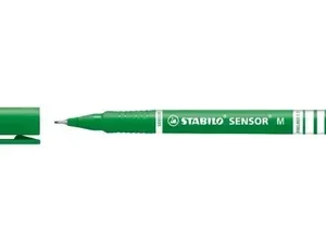 Microfibra Stabilo Sensor X Unidad Verde