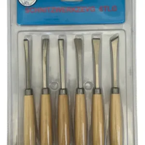 Gubias Para Tallado En Madera Asb Products X 6 Piezas