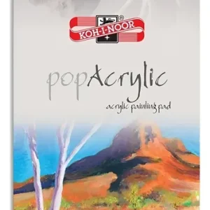 Block Koh-i-noor Pop Acrylic A3 10 Hojas 400 Grs