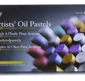 Pastel Al Oleo Mungyo X 12 Colores Metálicos Tu-libreria