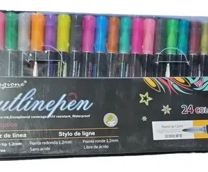 Marcadores Outliner Giorgione X 24 Colores G-ol-24