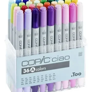 Marcadores Copic Ciao X 36 A Doble Punta
