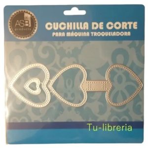 Scrapbooking Troqueles Llavero Corazon 1 Pieza