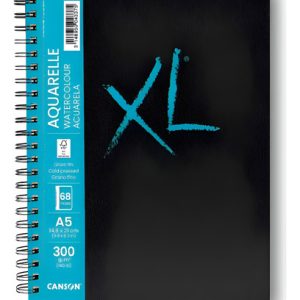 Canson Cuaderno Xl Aquarelle A5 300 Grs 34 Hjs