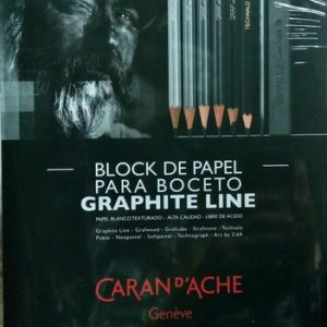 Block Caran Dache Boceto Graphite Line A4 30 Hs 130 Gr