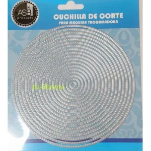 Scrapbooking Troqueles Circulos 6-145 Mm 18 Piezas Cuchillas