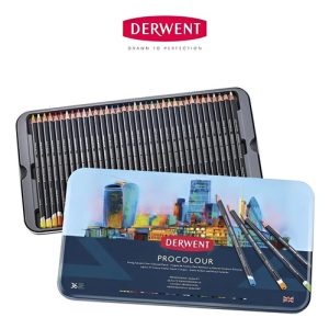 Lápiz De Color Derwent Procolour Pack 36u Variadas