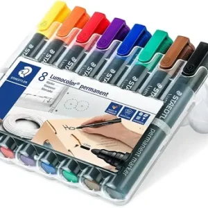 Marcadores Staedler Lumocolor Permanentes 352 X 8 Colores