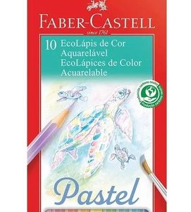 Lapices Faber Castell Colores Pastel Acuarelables X 10 Unid