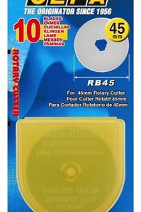 Repuesto X 10 Cuchillas Cutter Olfa Rb45-10 P/ Olfa Rty-2