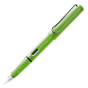 Lapicera Pluma Estilografica Lamy Safari Verde Azul