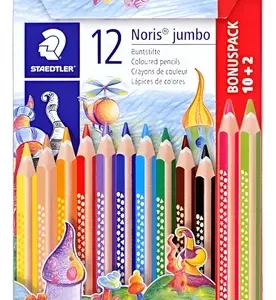Lapices Staedtler Jumbo Noris X 12 Colores